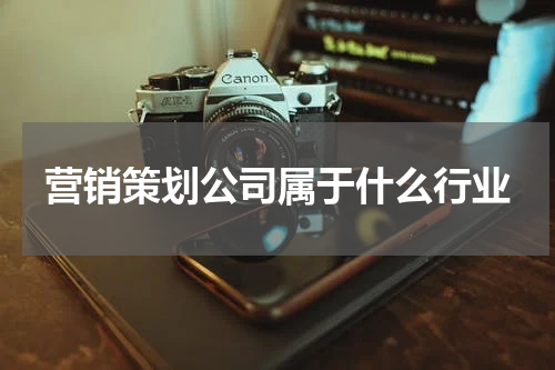 营销策划公司属于什么行业