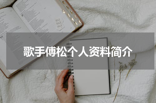 歌手傅松个人资料简介