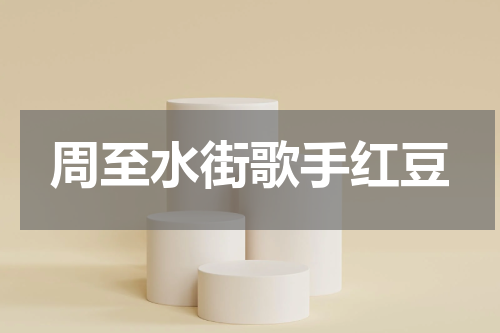周至水街歌手红豆