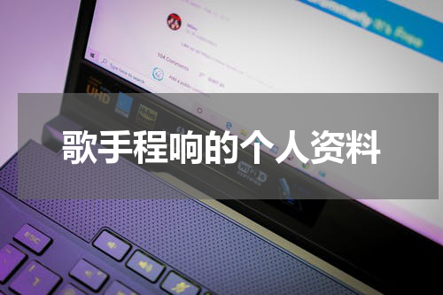 歌手程响的个人资料