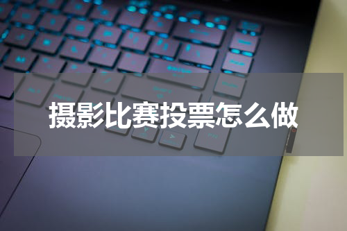 摄影比赛投票怎么做