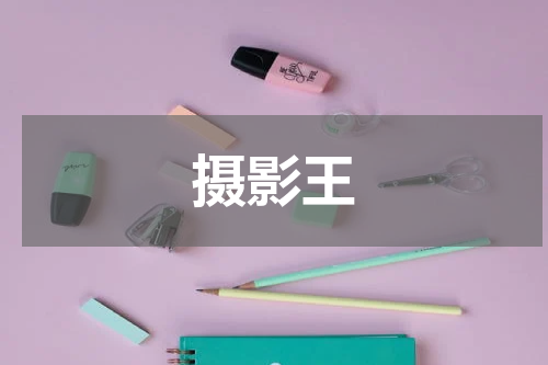 摄影王