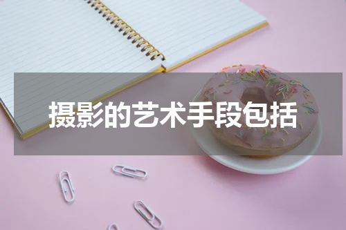 摄影的艺术手段包括