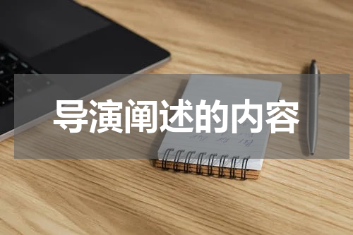 导演阐述的内容