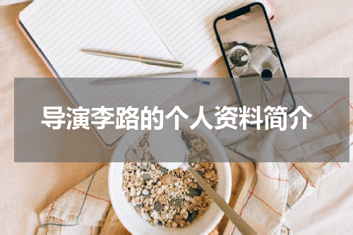 导演李路的个人资料简介