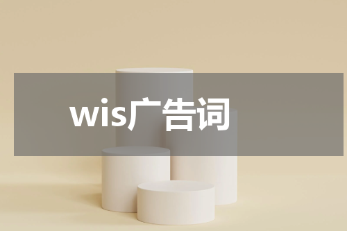 wis广告词