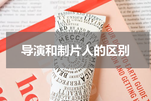 导演和制片人的区别