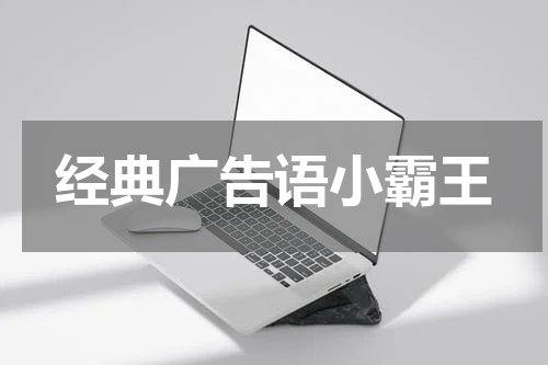 经典广告语小霸王