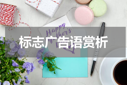 标志广告语赏析