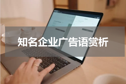 知名企业广告语赏析