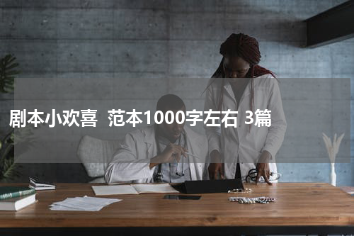 剧本小欢喜  范本1000字左右 3篇