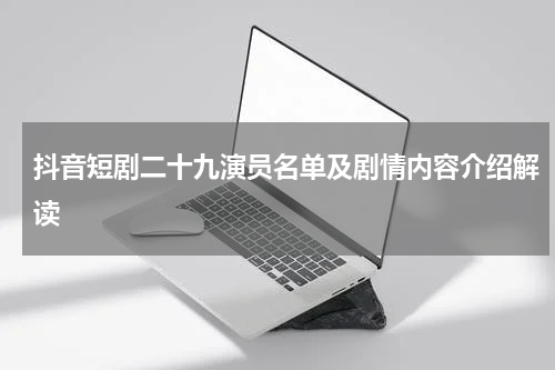 抖音短剧二十九演员名单及剧情内容介绍解读
