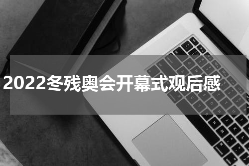 2022冬残奥会开幕式观后感