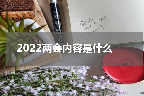 2022两会内容是什么