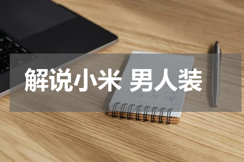 解说小米 男人装