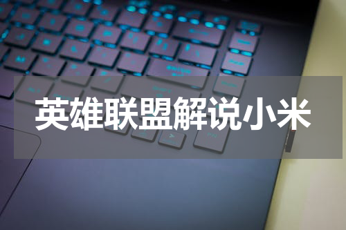 英雄联盟解说小米
