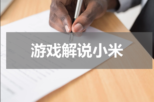 游戏解说小米