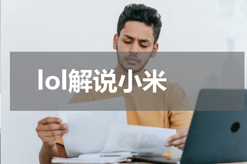 lol解说小米