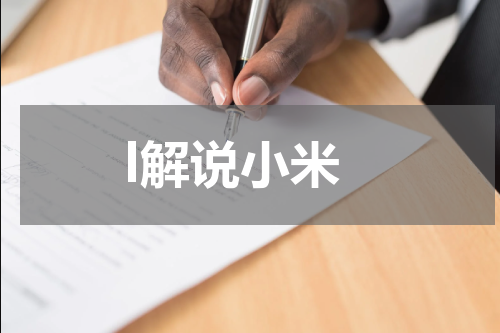 l解说小米