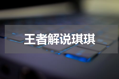 王者解说琪琪