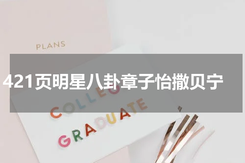 421页明星八卦章子怡撒贝宁