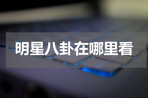明星八卦在哪里看