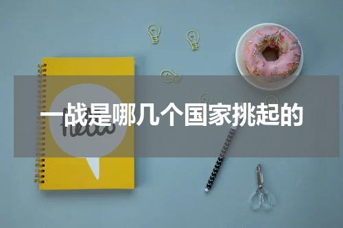 一战是哪几个国家挑起的