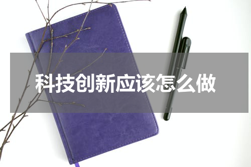 科技创新应该怎么做