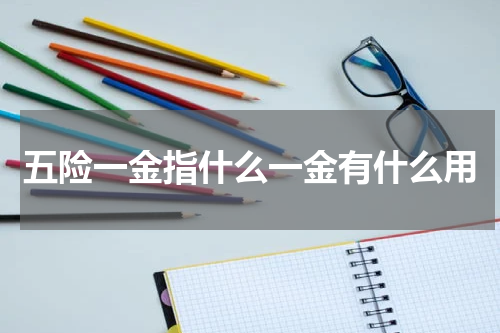 五险一金指什么一金有什么用