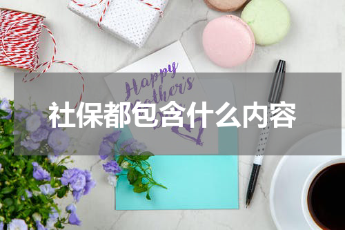 社保都包含什么内容