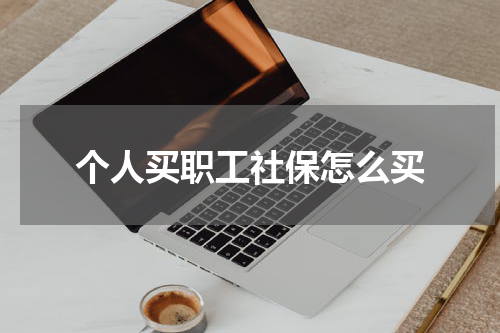个人买职工社保怎么买