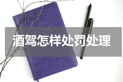 酒驾怎样处罚处理