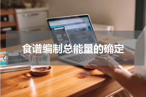 食谱编制总能量的确定