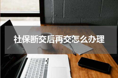 社保断交后再交怎么办理