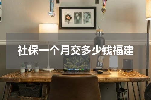 社保一个月交多少钱福建