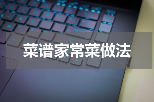 菜谱家常菜做法