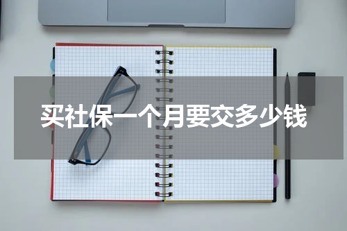 买社保一个月要交多少钱