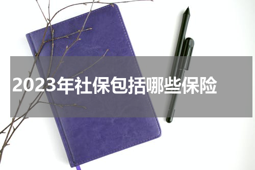 2023年社保包括哪些保险