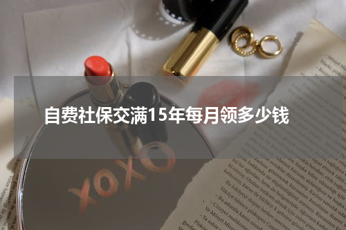 自费社保交满15年每月领多少钱
