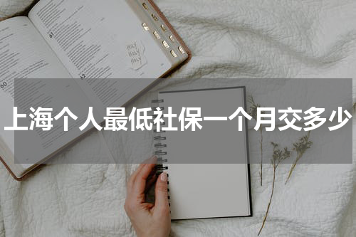 上海个人最低社保一个月交多少