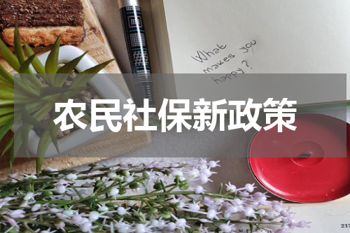 农民社保新政策