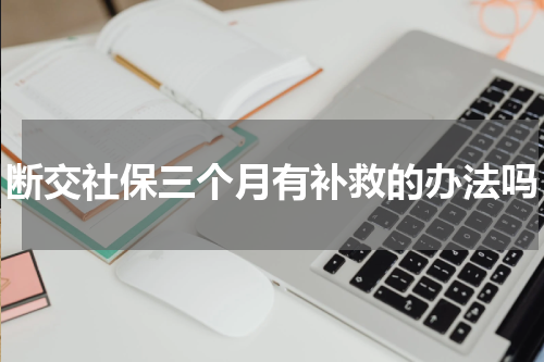 断交社保三个月有补救的办法吗