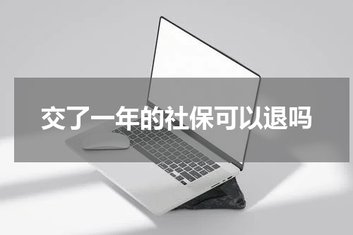交了一年的社保可以退吗