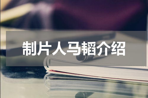 制片人马韬介绍