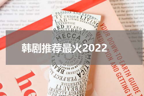 韩剧推荐最火2022