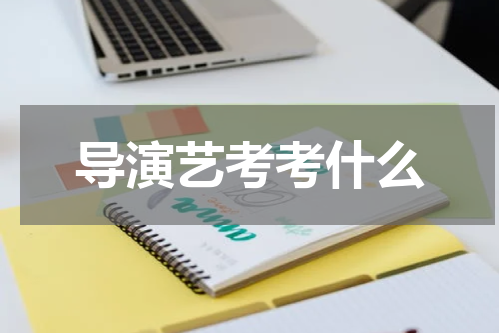 导演艺考考什么