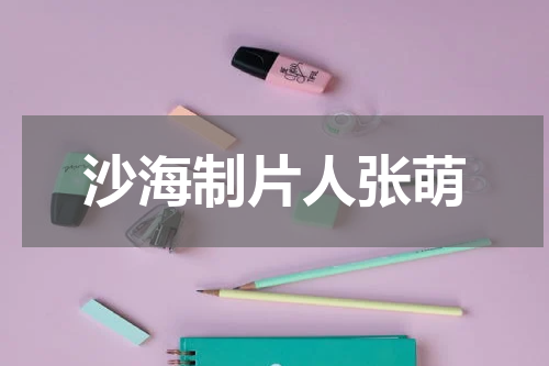 沙海制片人张萌