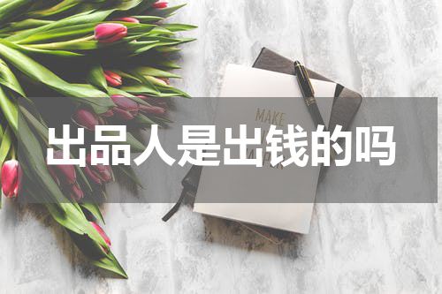 出品人是出钱的吗
