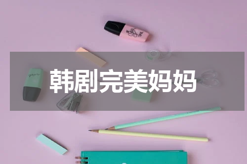 韩剧完美妈妈