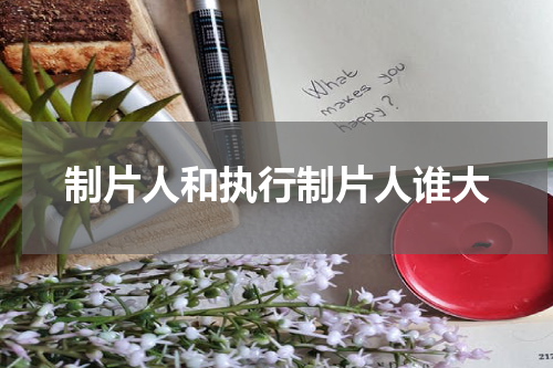 制片人和执行制片人谁大
